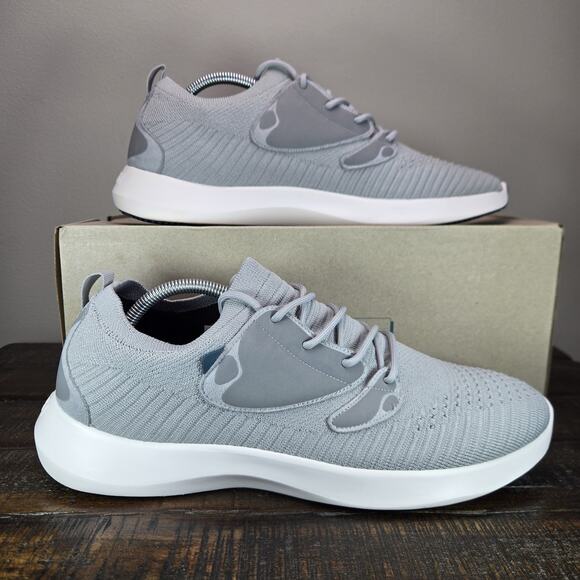 Vessi Everyday Move Lace Up Mens Size 12 Waterproof Shoes Sneakers Titanium Grey main image 12